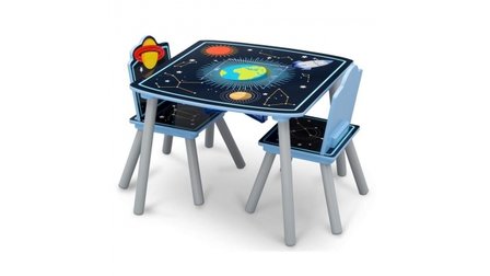 Kindertafeltje met 2 stoeltjes Space