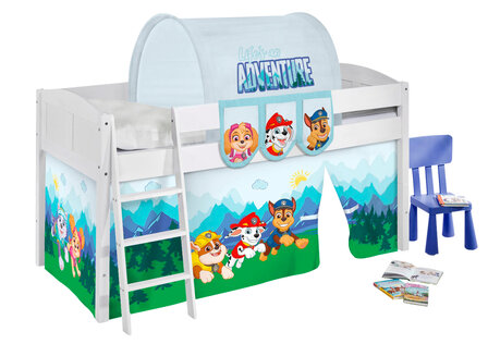 Halfhoogslaper IDA Paw Patrol met tent