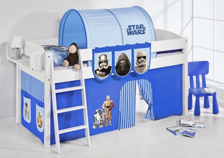 Halfhoogslaper IDA Star Wars Blauw met tent