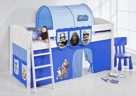 Halfhoogslaper IDA Star Wars Blauw met tent