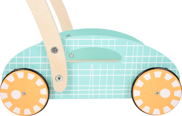 Houten Loopwagen Pastel