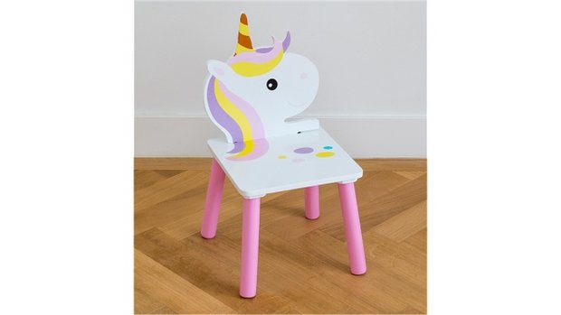 Kindertafeltje met 2 stoeltjes Unicorn