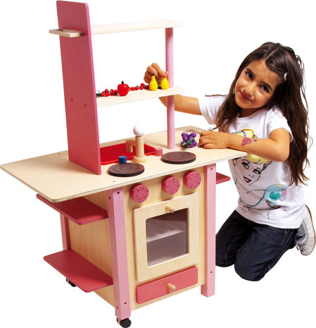 Kinderkeuken All in one Pink