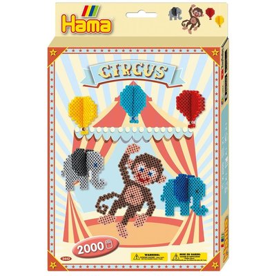 Hama Strijkkralen Circus 2000 Stuks Multicolor