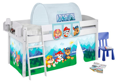 Halfhoogslaper IDA Paw Patrol met tent