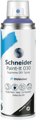 Schneider S-ML03050023 Supreme DIY Spray Paint-it 030 Blauw Lila 200ml