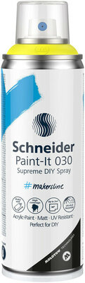 Schneider S-ML03052062 Supreme DIY Spray Paint-it 030 Licht Geel Pastel 200ml