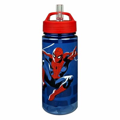 Scooli Drinkfles Spiderman 500 ml Rood/Blauw