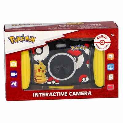 Pokémon Interactieve Camera Zwart/Geel
