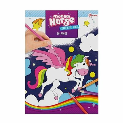 Dream Horse Kleurboek Eenhoorn 96 Bladzijden