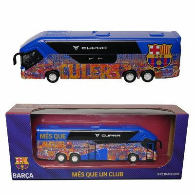 FC Barcelona Bus 1:50 Blauw