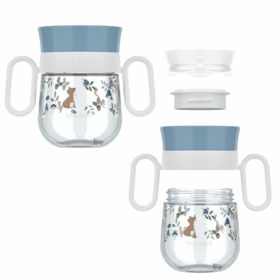 Mepal Little Dutch Forest Friends Oefenbeker Blauw/Wit