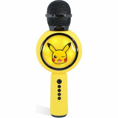 Pokémon Karaoke Microfoon + Licht Geel/Zwart
