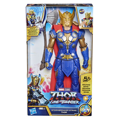 Marvel Avengers Titan Hero Thor Love and Thunder Stormbreaker Strike + Geluid