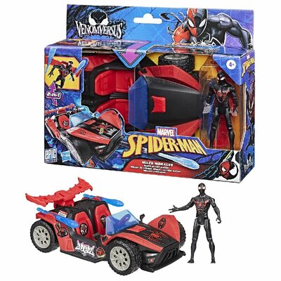 Spiderman Venomversus Blast Racer met Figuur