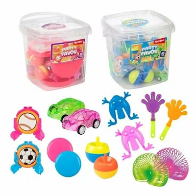 Toi-Toys Uitdeel Speelgoed in Emmer 35-delig Assorti