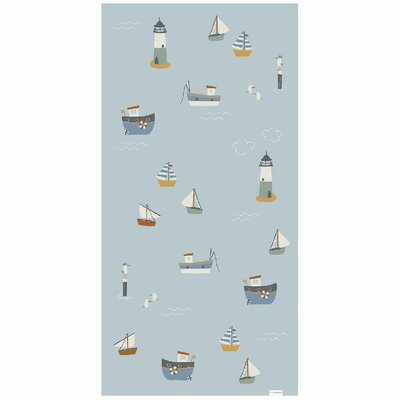 Little Dutch Sailors Bay Strandlaken 60x120 cm Lichtblauw