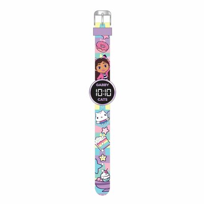 Accutime Gabby's Dollhouse LED Horloge Rond