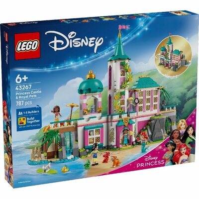 Lego Disney 43267 Princess Prinsessenkasteel en Koninklijke Huisdieren