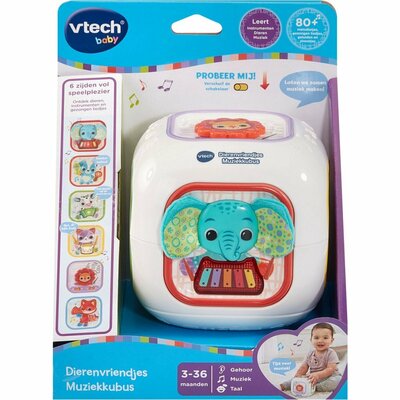 VTech Baby Dierenvriendjes Muziekkubus + Licht