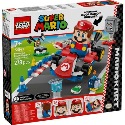 Lego Super Mario 72043 Interactieve Mario en Standaardkart