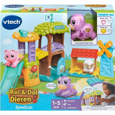 VTech Rol & Dol Speeltuin met Kaat Koe + Licht en Geluid