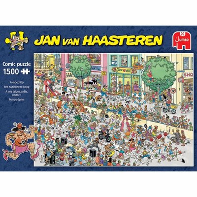 Jumbo Puzzel Jan Van Haasteren Een Naaldhak te Hoog 1500 Stukjes
