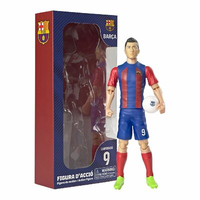 Voetbalfiguur FC Barcelona Lewandowski 20 cm
