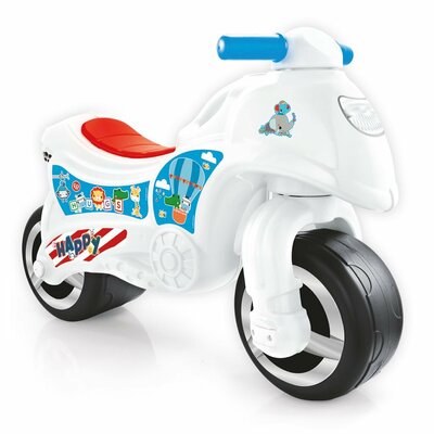 Dolu Fisher Price Loopmotor Wit/Blauw/Rood