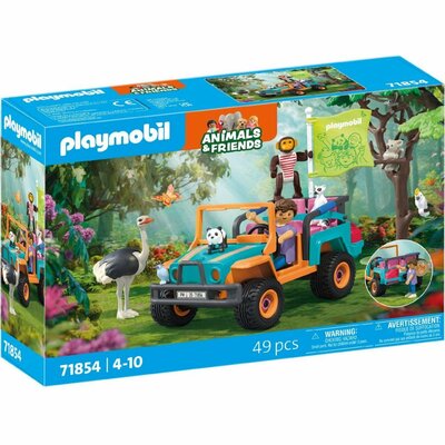 Playmobil 71854 Animals & Friends Kleurrijke Terreinwagen