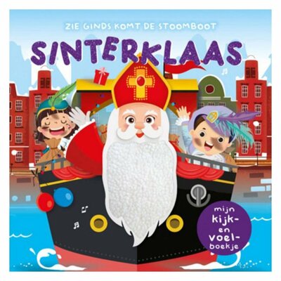 Boek Mijn Kijk en Voelboekje Sinterklaas