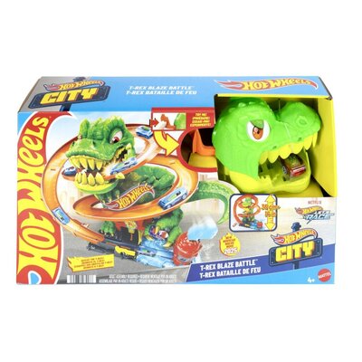 Hot Wheels City T-Rex Brandweerkazerne