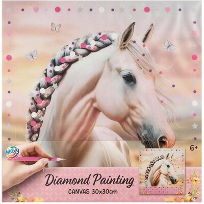 Moxy Diamond Painting op Canvas Horse Collection 30x30 cm