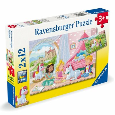 Ravensburger Puzzel Prince & Princess 2x12 Stukjes
