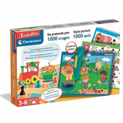 Clementoni Pratende Educatieve Pen 1000 Quiz