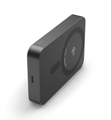 Hama Qi2 Wireless Power Pack 10000mAh Inductief Opladen Antraciet