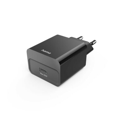 Hama Snellader USB-C PD 20W Zwart