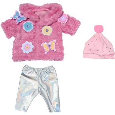 Baby Born Teddy Jas Set Roze
