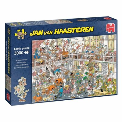 Jumbo Jan van Haasteren Puzzel De Verbouwing 3000 Stukjes