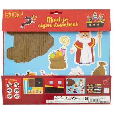 Sint Stoomboot Knutselset