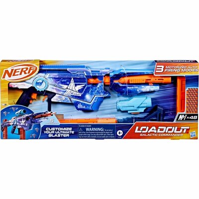 Nerf Loud Out Galactic Commander Blaster + 48 Darts