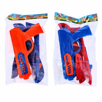 Afschietvliegtuig Foam Assorti