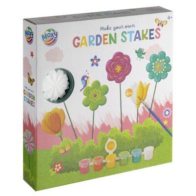 Moxy Garden Stakes Flowers Set
