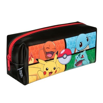 Pokémon Etui Zwart/Rood