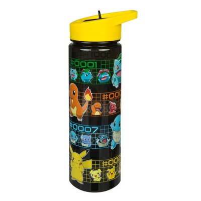 Pokémon Drinkfles 600 ml Geel/Zwart