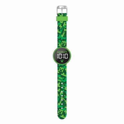 Accutime Minecraft LED Horloge Rond