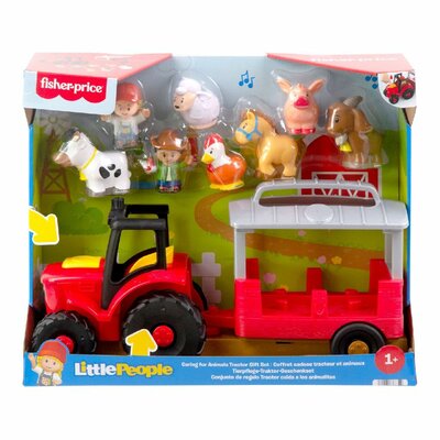 Fisher Price Little People Tractor Dierenverzorging + Geluid