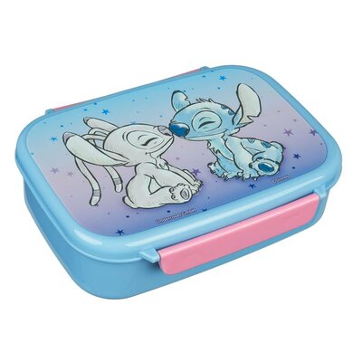 Disney Stitch Lunchbox Lichtblauw/Roze