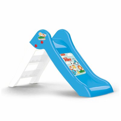 Dolu Fisher Price Glijbaan 70x111x47 cm Blauw/Wit