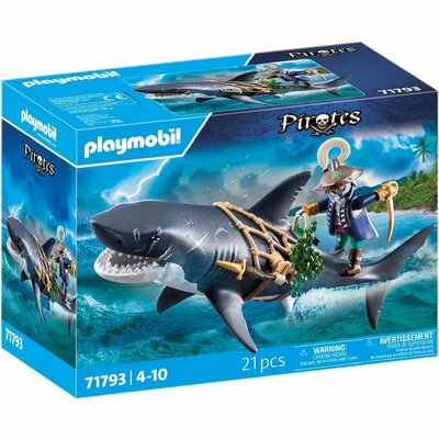 Playmobil 71793 Pirates Reuzenhaai met Piraat